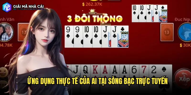 Ứng dụng thực tế của AI tại sòng bạc trực tuyến