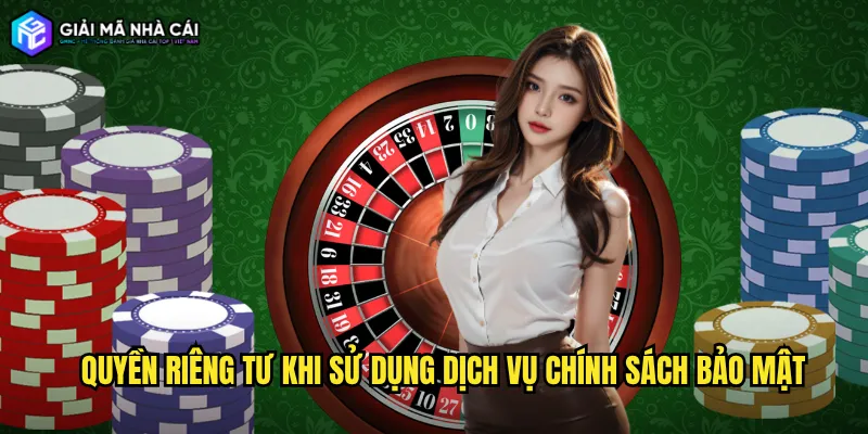 Quyền Riêng Tư Khi Sử Dụng Dịch Vụ Chính Sách Bảo Mật