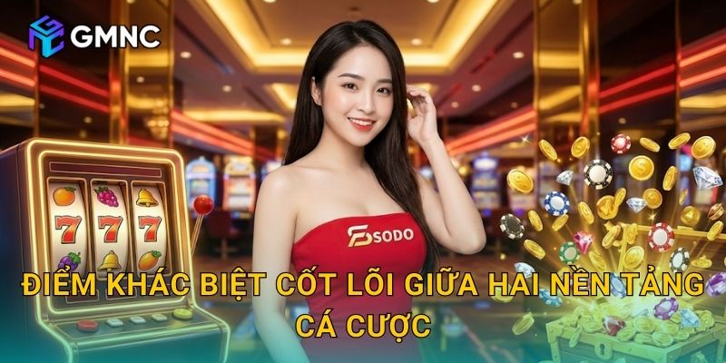 Điểm khác biệt cốt lõi giữa hai nền tảng cá cược